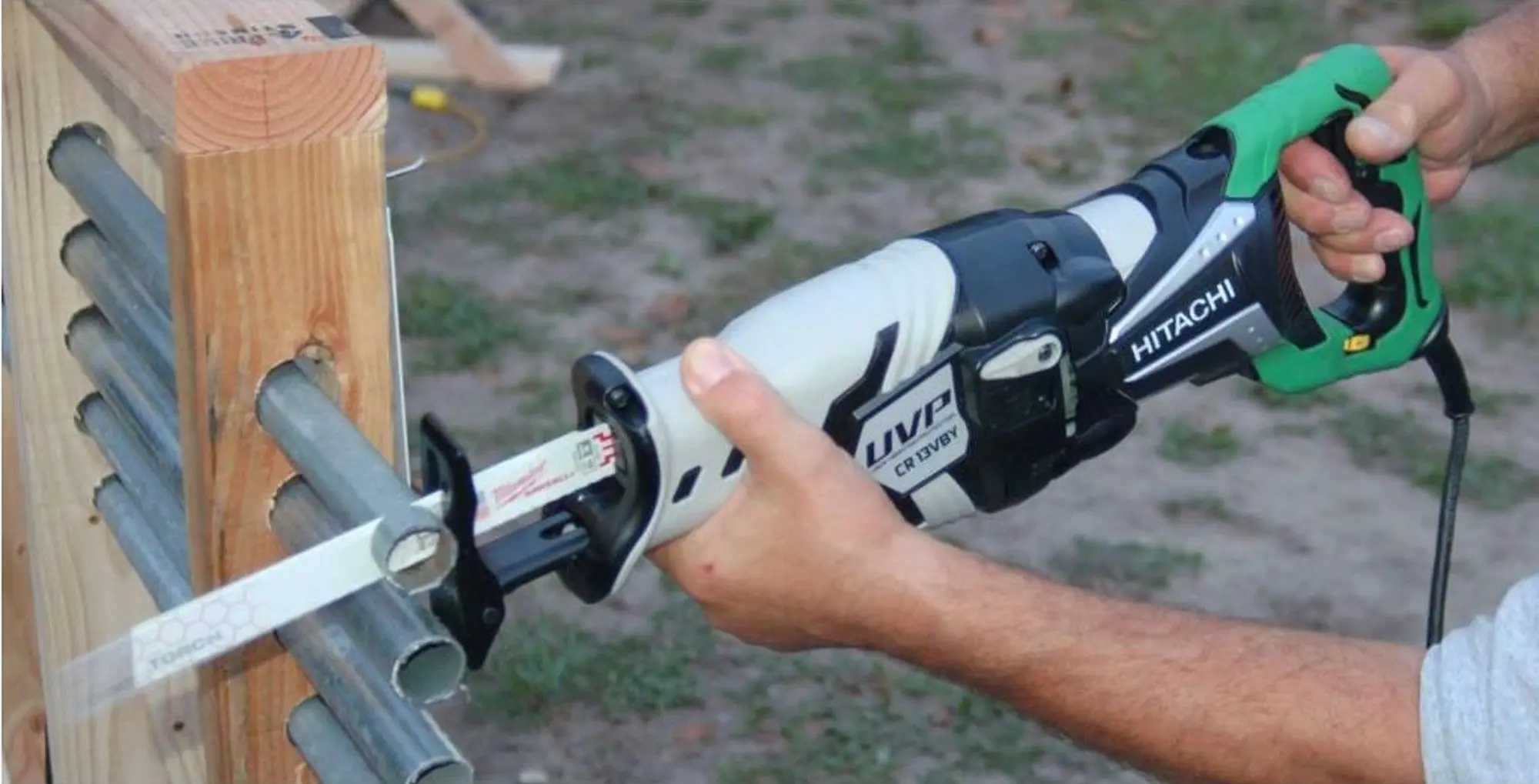 Пила сабельная Hitachi CR13VBYNS - 3