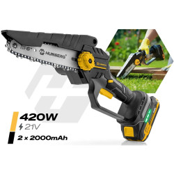 Аккумуляторная цепная пила Humberg HM-421 542100 (Yellow/Black) Thumb