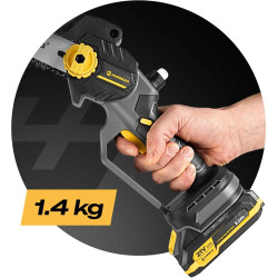 Аккумуляторная цепная пила Humberg HM-421 542100 (Yellow/Black) Thumb