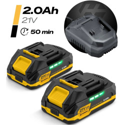 Аккумуляторная цепная пила Humberg HM-421 542100 (Yellow/Black) Thumb