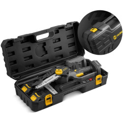 Аккумуляторная цепная пила Humberg HM-421 542100 (Yellow/Black) Thumb
