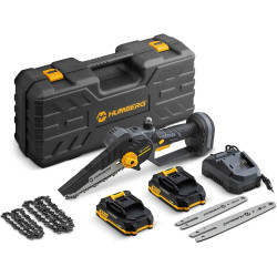 Аккумуляторная цепная пила Humberg HM-421 (Yellow/Black)