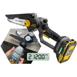 Аккумуляторная цепная пила Humberg HM-421 (Yellow/Black) Thumb