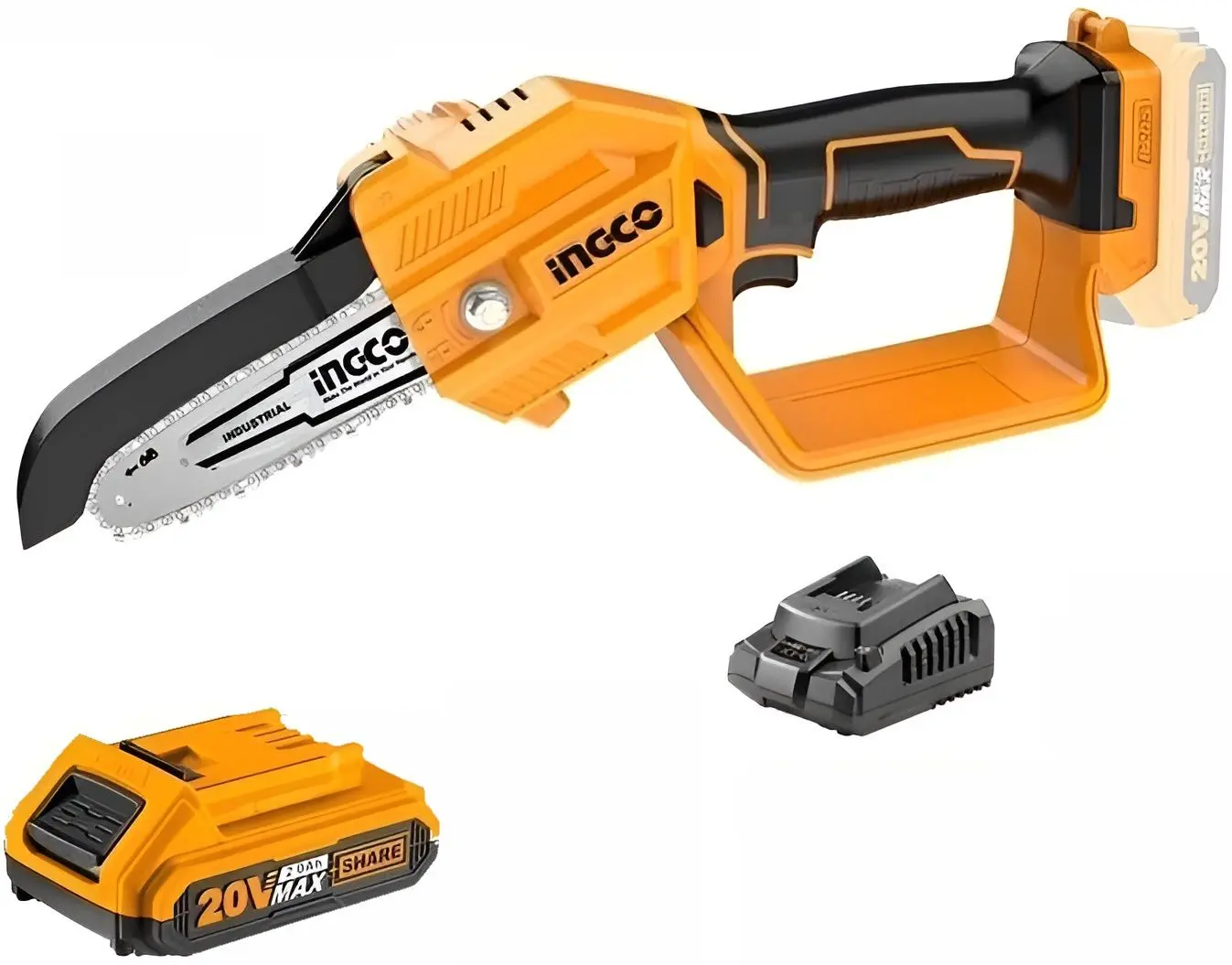 Ferastrau cu lant cu acumulator Ingco CGSLI20581