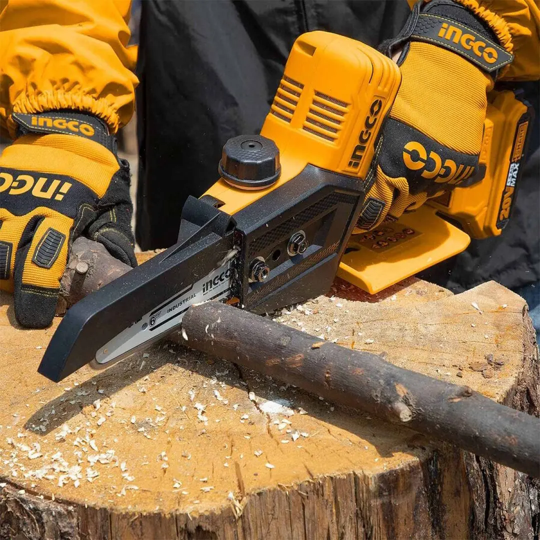 Аккумуляторная цепная пила Ingco CGSLI2068 - 4