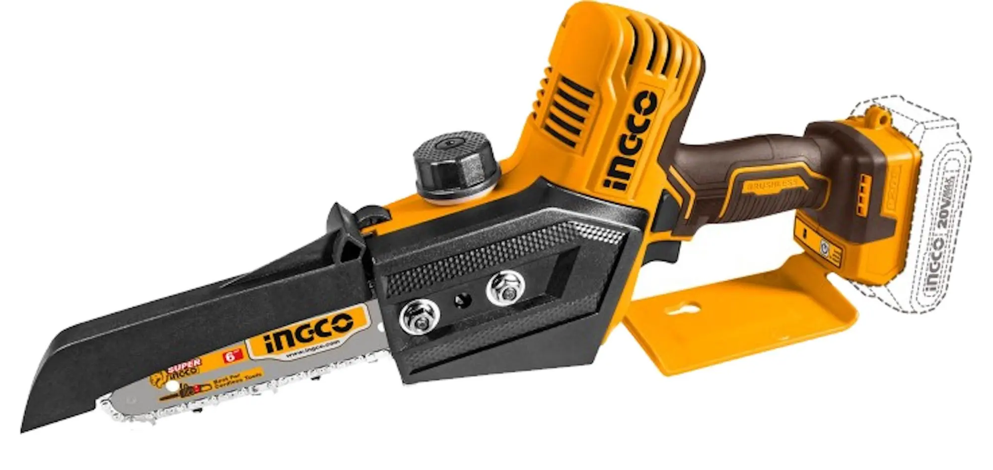 Ferestrau cu lant cu acumulator Ingco Super CGSLI20686 20V 2x20Ah