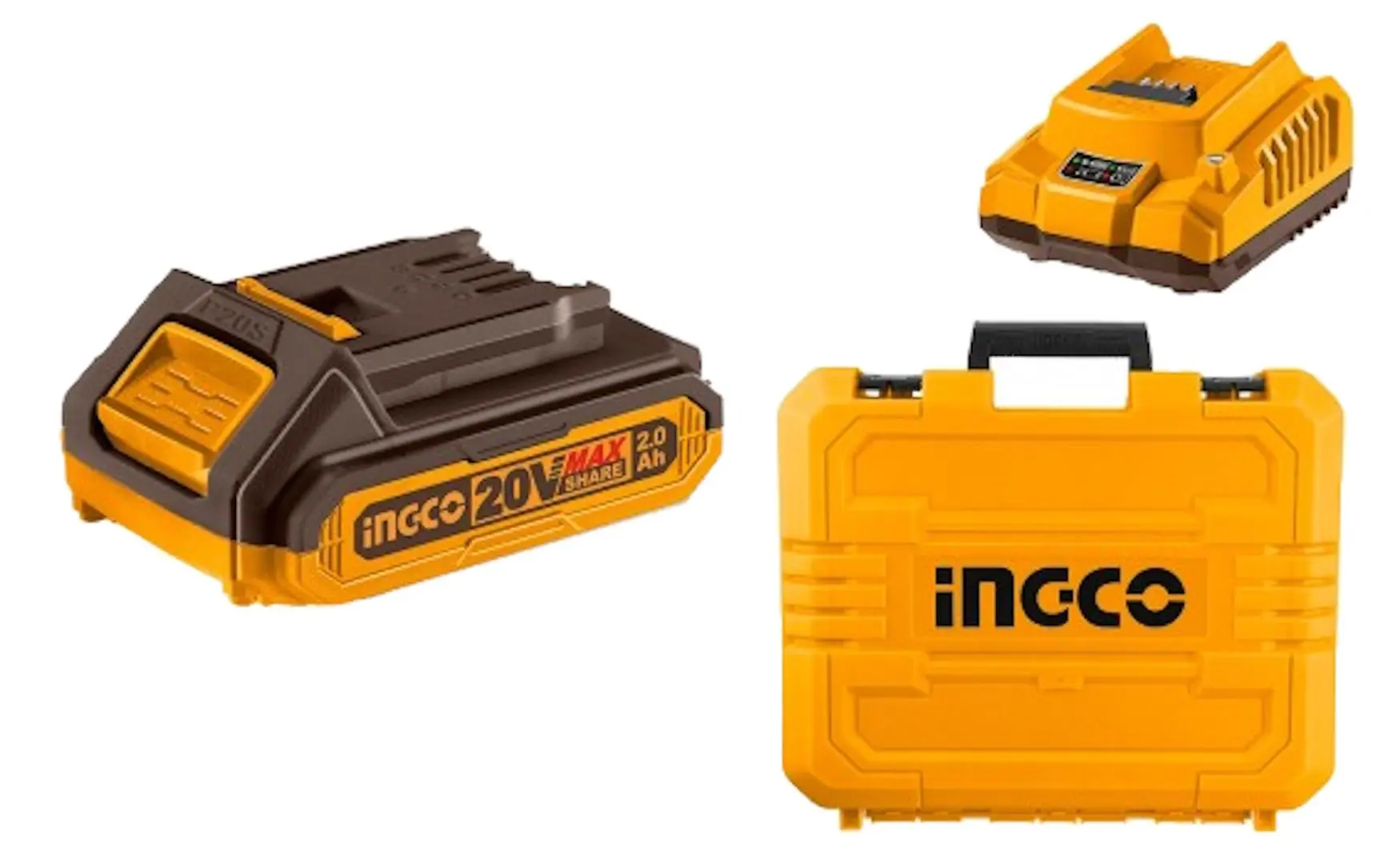 Ferestrau cu lant cu acumulator Ingco Super CGSLI20686 20V 2x20Ah