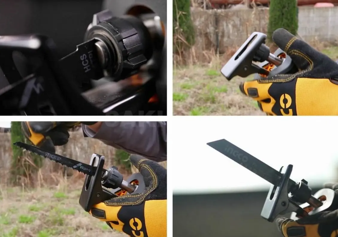 Пила сабельная Ingco RS8008 - 4