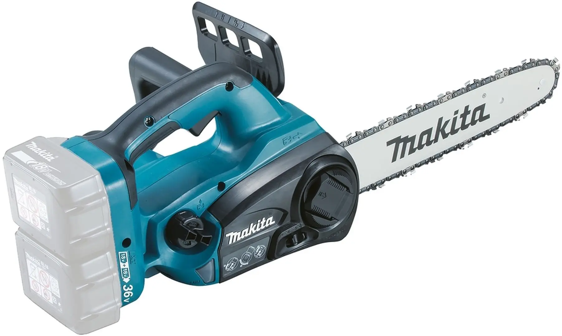 Аккумуляторная цепная пила Makita DUC302Z - 2