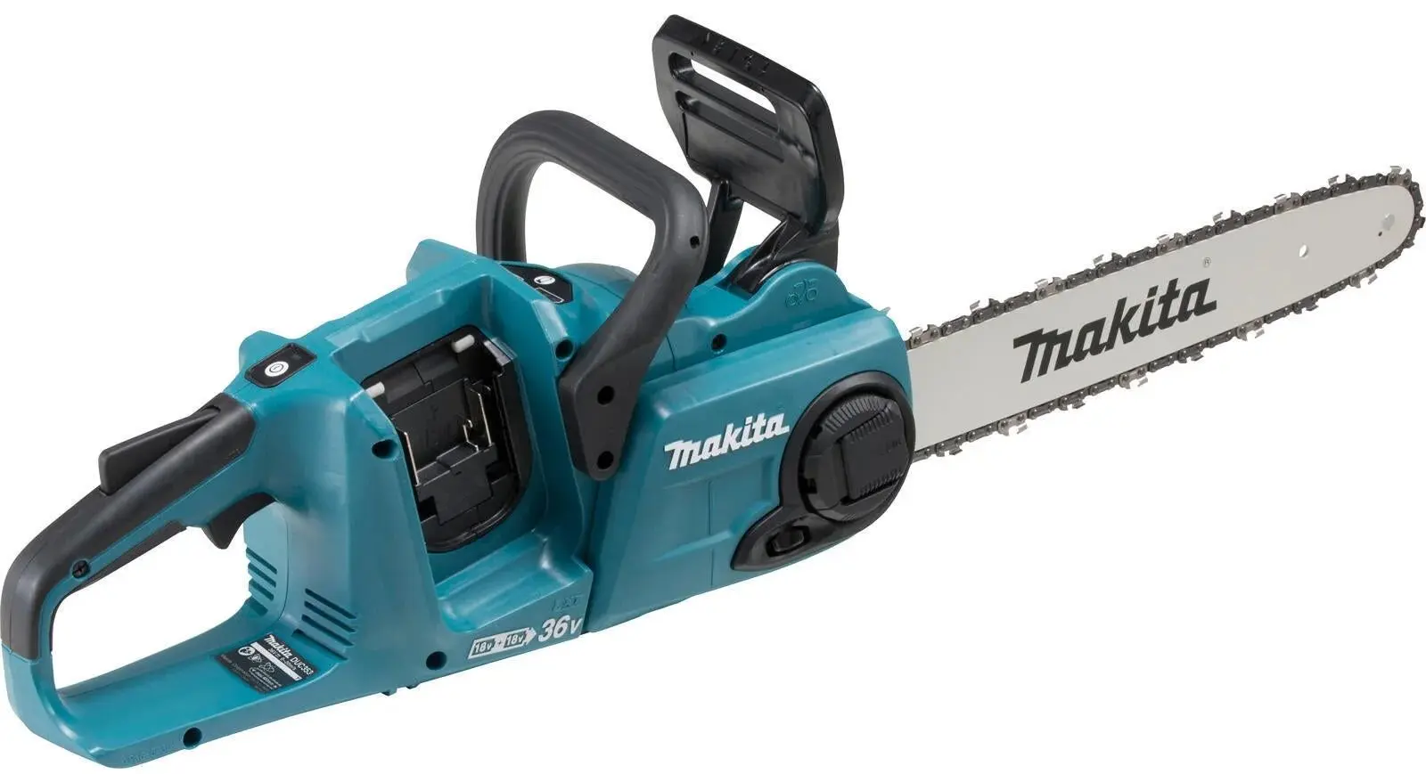 Аккумуляторная цепная пила Makita DUC353PR2 + BL1830B + DC18RD