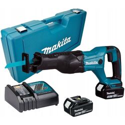 Аккумуляторная сабельная пила Makita DJR186RTE + BL1850B 5.0Ahx2 Set