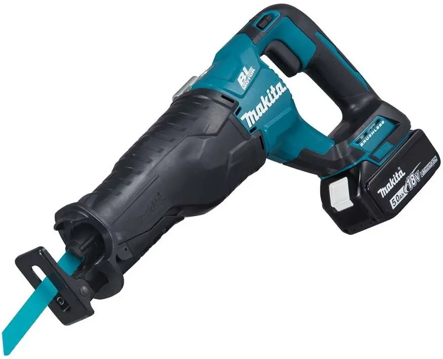 Аккумуляторная сабельная пила Makita DJR187RTE + BL1850B 5.0Ahx2 Set - 3