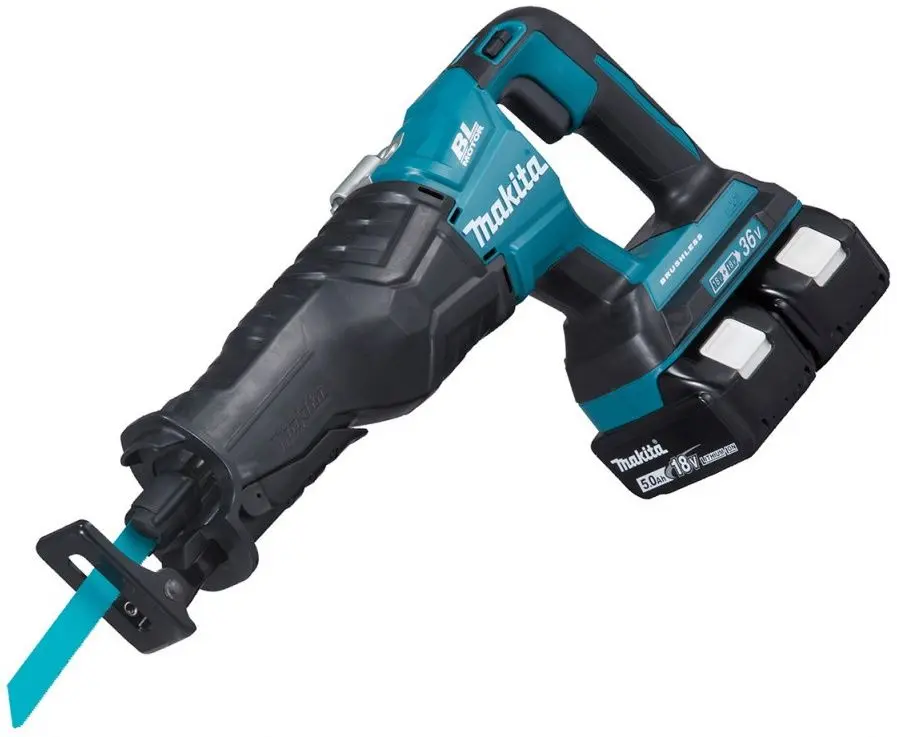 Аккумуляторная сабельная пила Makita DJR360PT2 + BL1850B 5.0Ahx2 Set - 3