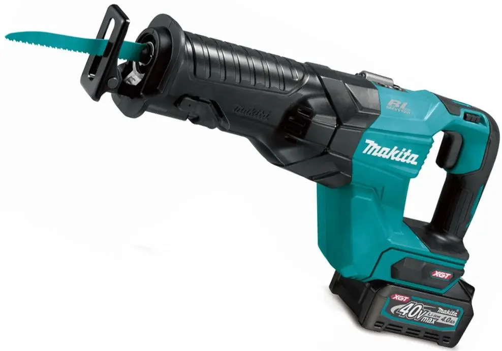 Аккумуляторная сабельная пила Makita JR001GD201 + BL4025 2.5.0Ahx2 Set - 3