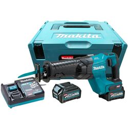 Аккумуляторная сабельная пила Makita JR001GD201 + BL4025 2.5.0Ahx2 Set