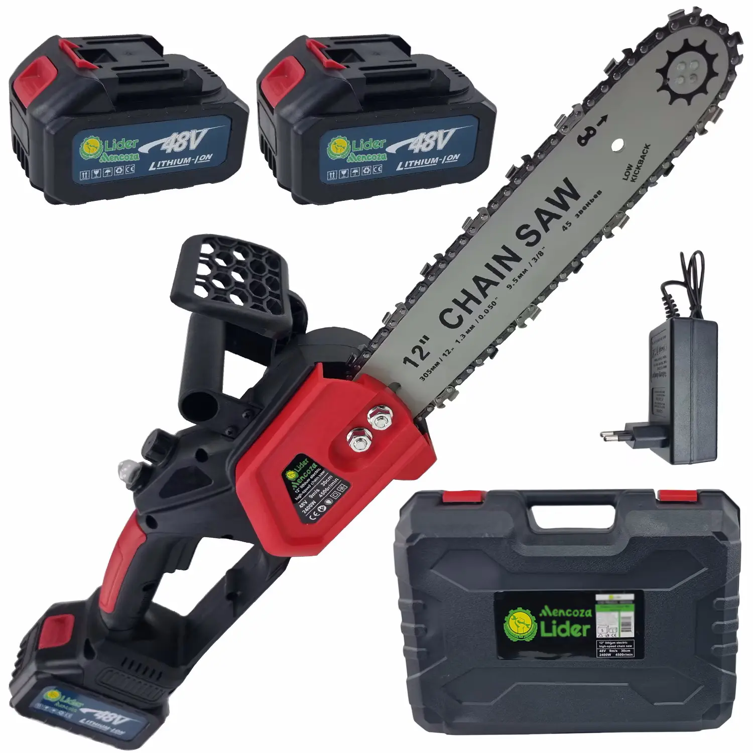 Ferastrau cu lant cu acumulator Mencoza Lider MX1016