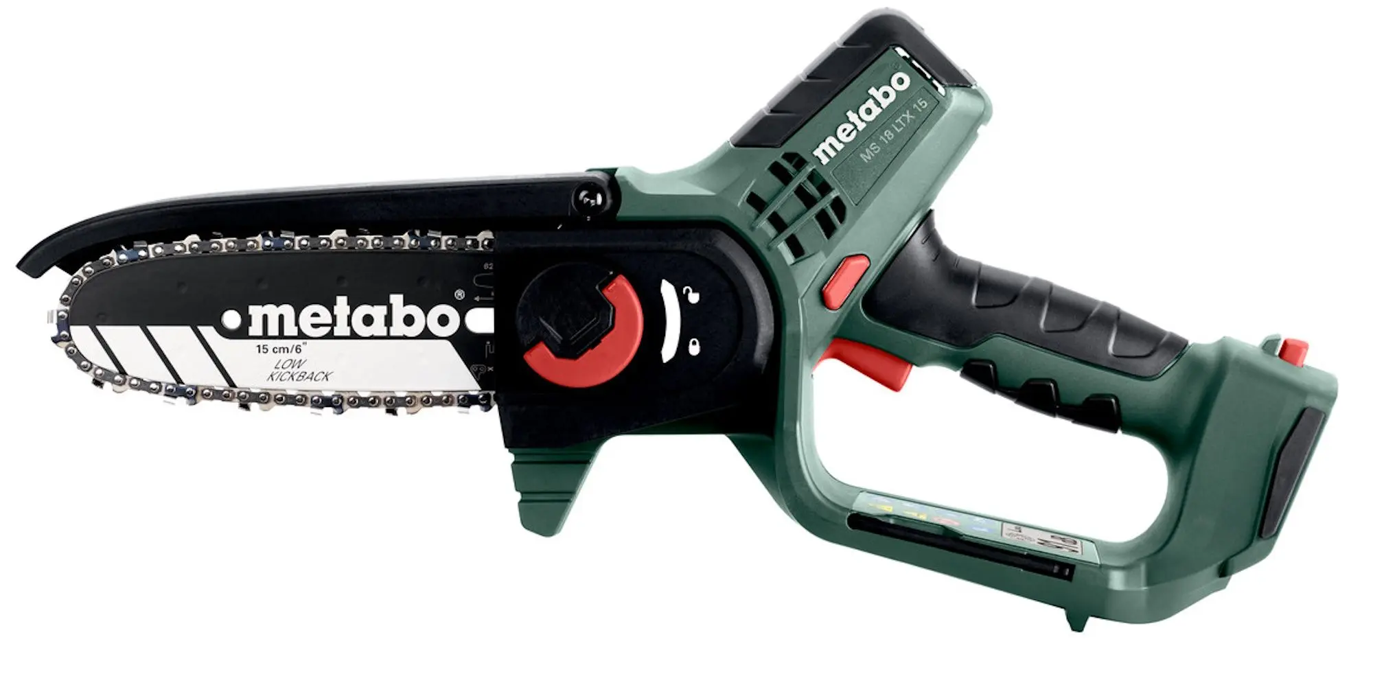 Аккумуляторная цепная пила Metabo MS 18 LTX 15