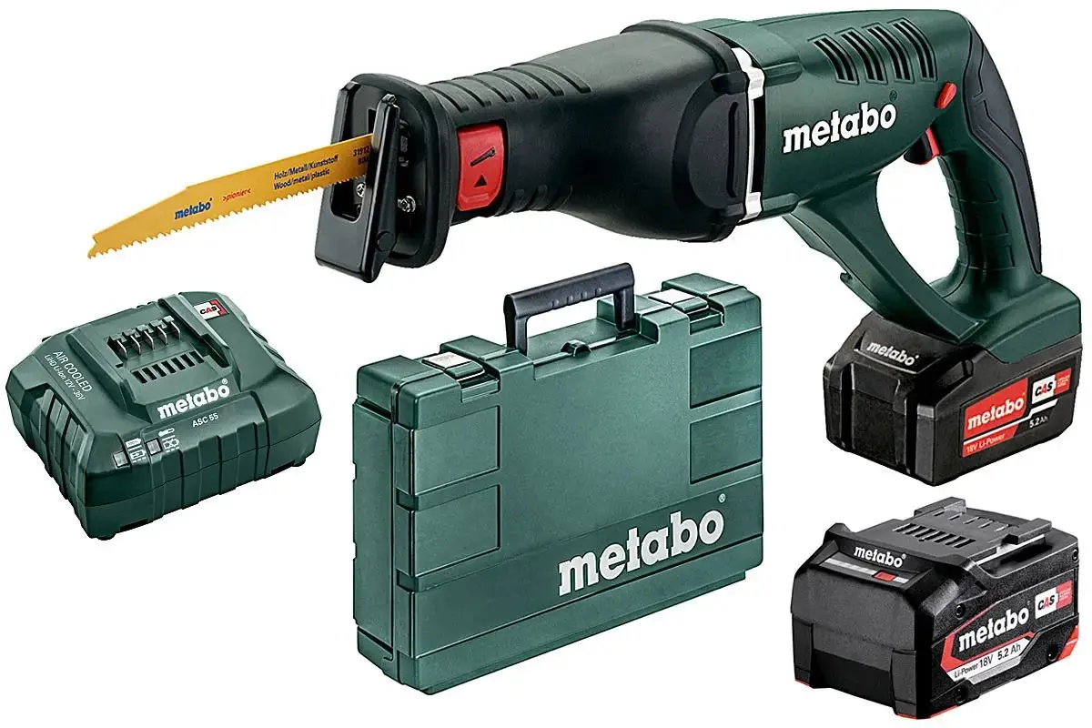 Аккумуляторная сабельная пила Metabo ASE 18 LTX 602269650 - 3