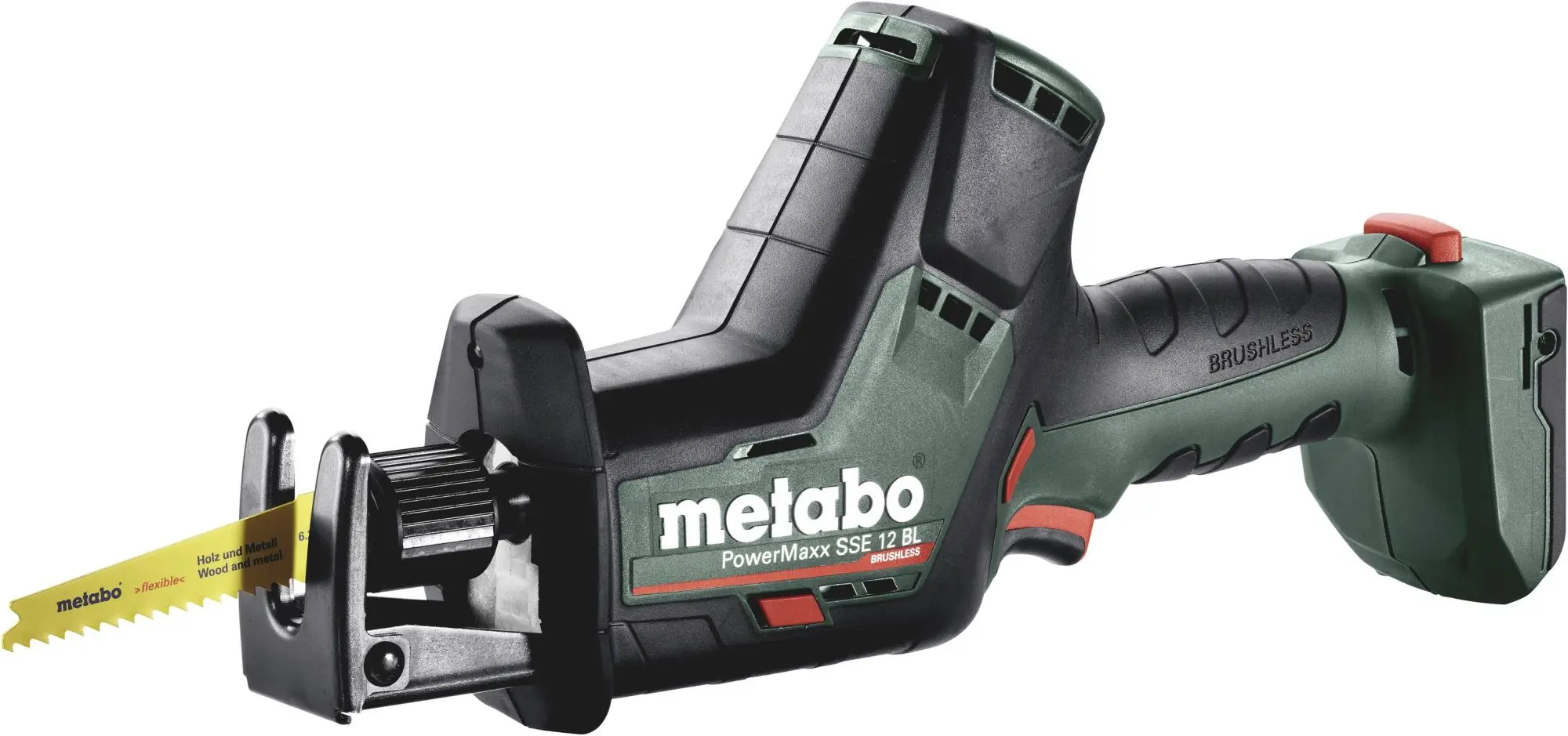 Аккумуляторная сабельная пила Metabo PowerMaxx SSE 12 BL 602322800