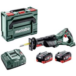 Ferastrau sabie cu acumulator Metabo SSE 18 LTX BL + LiHD 18 В 8.0Ahx2 Set Thumb