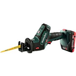 Аккумуляторная сабельная пила Metabo SSE 18 LTX Compact + LiHD 18 В 4.0Ahx2 + ASC 55 + metaBOX 145 Thumb