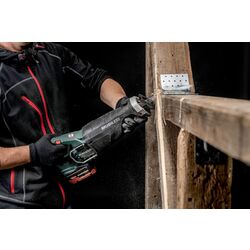 Аккумуляторная сабельная пила Metabo SSEP 18 LTX BL MVT (Green/Black) Thumb