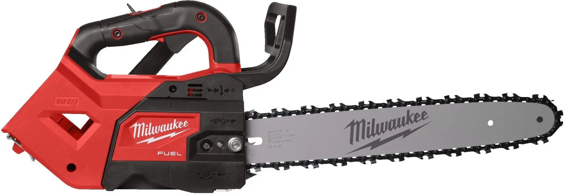 Fierastrau cu lant cu acumulator Milwaukee M18 FTHCHS35-0 (Red/Black)