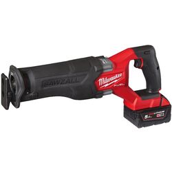 Ferestrau cu sabie cu acumulator Milwaukee M18 FSZ100P-502P 4933498242 (Black/Red)