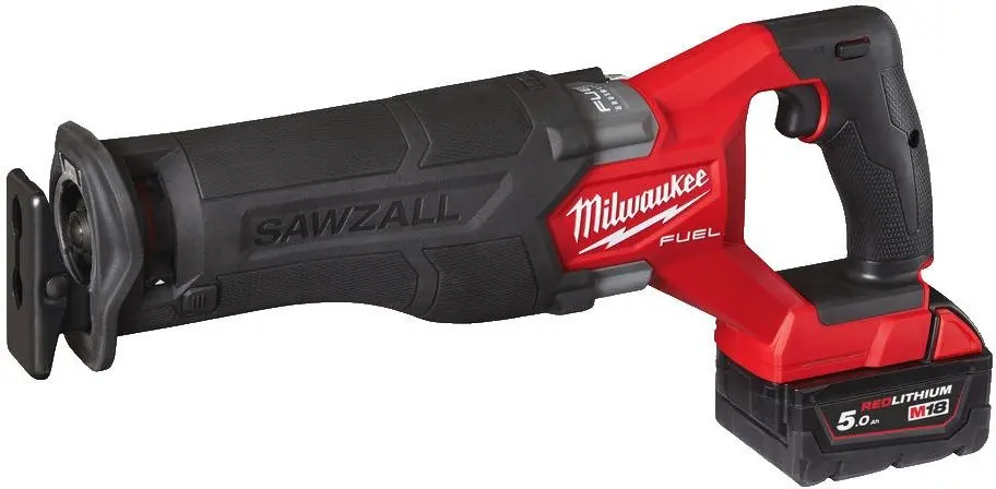Ferestrau cu sabie cu acumulator Milwaukee M18 FSZ100P-502P 4933498242 (Black/Red)