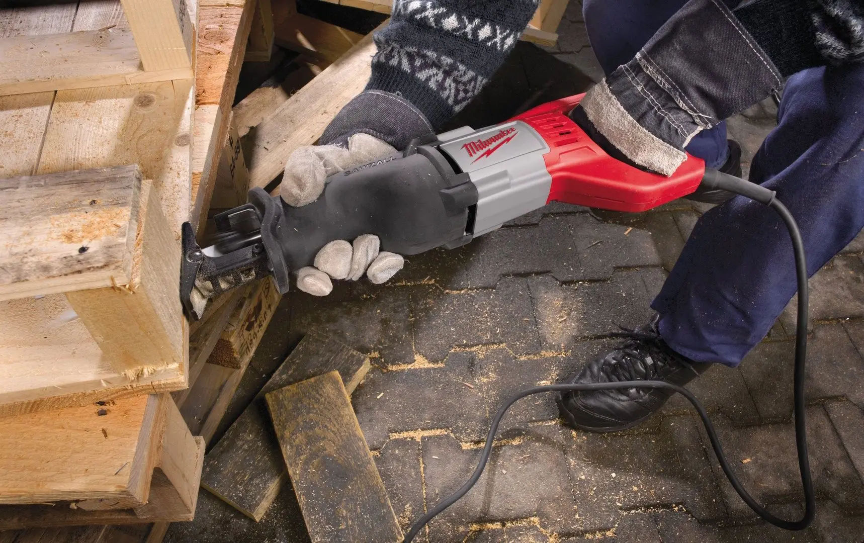 Пила сабельная Milwaukee SSD 1100 X - 9