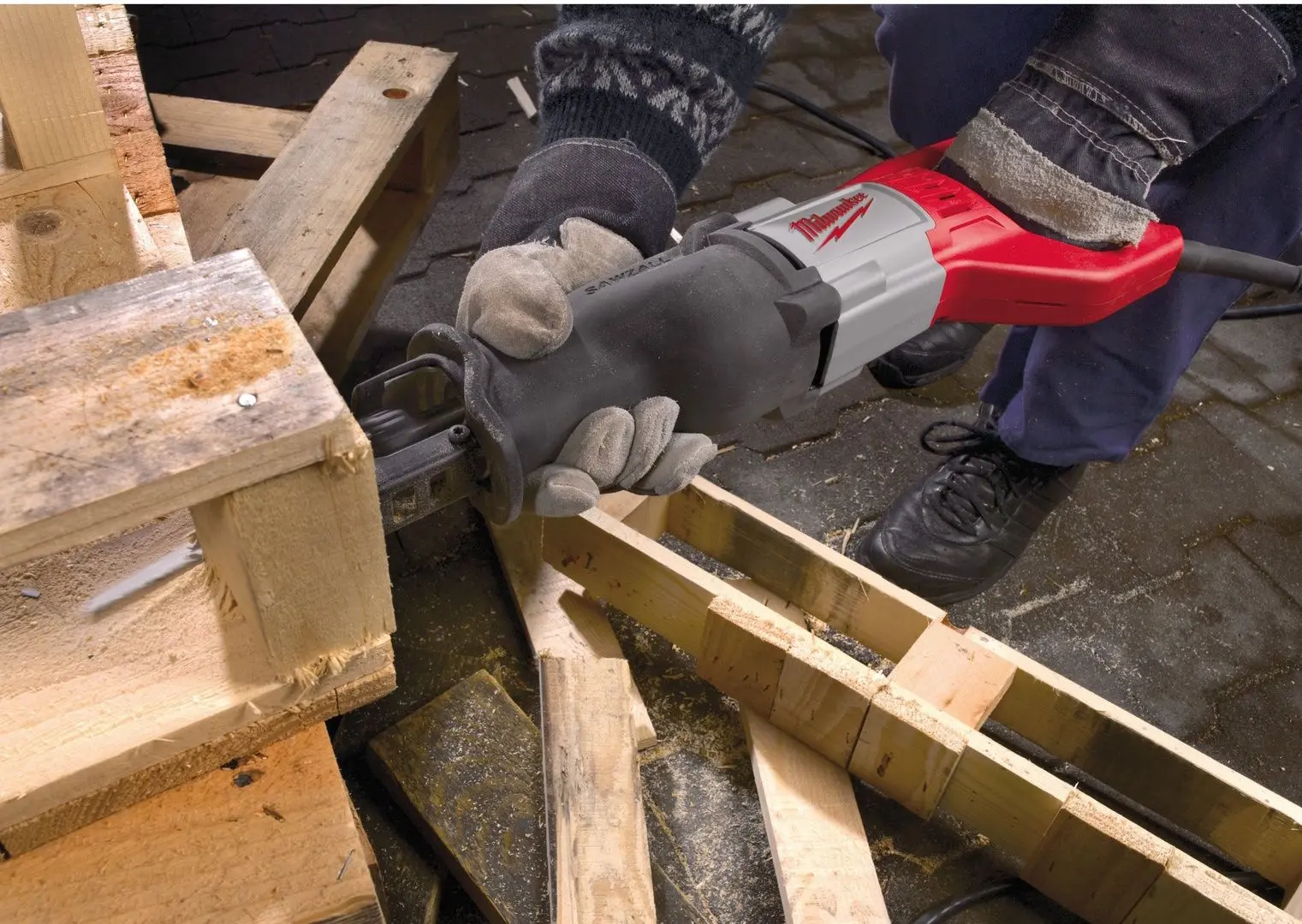 Пила сабельная Milwaukee SSD 1100 X - 10