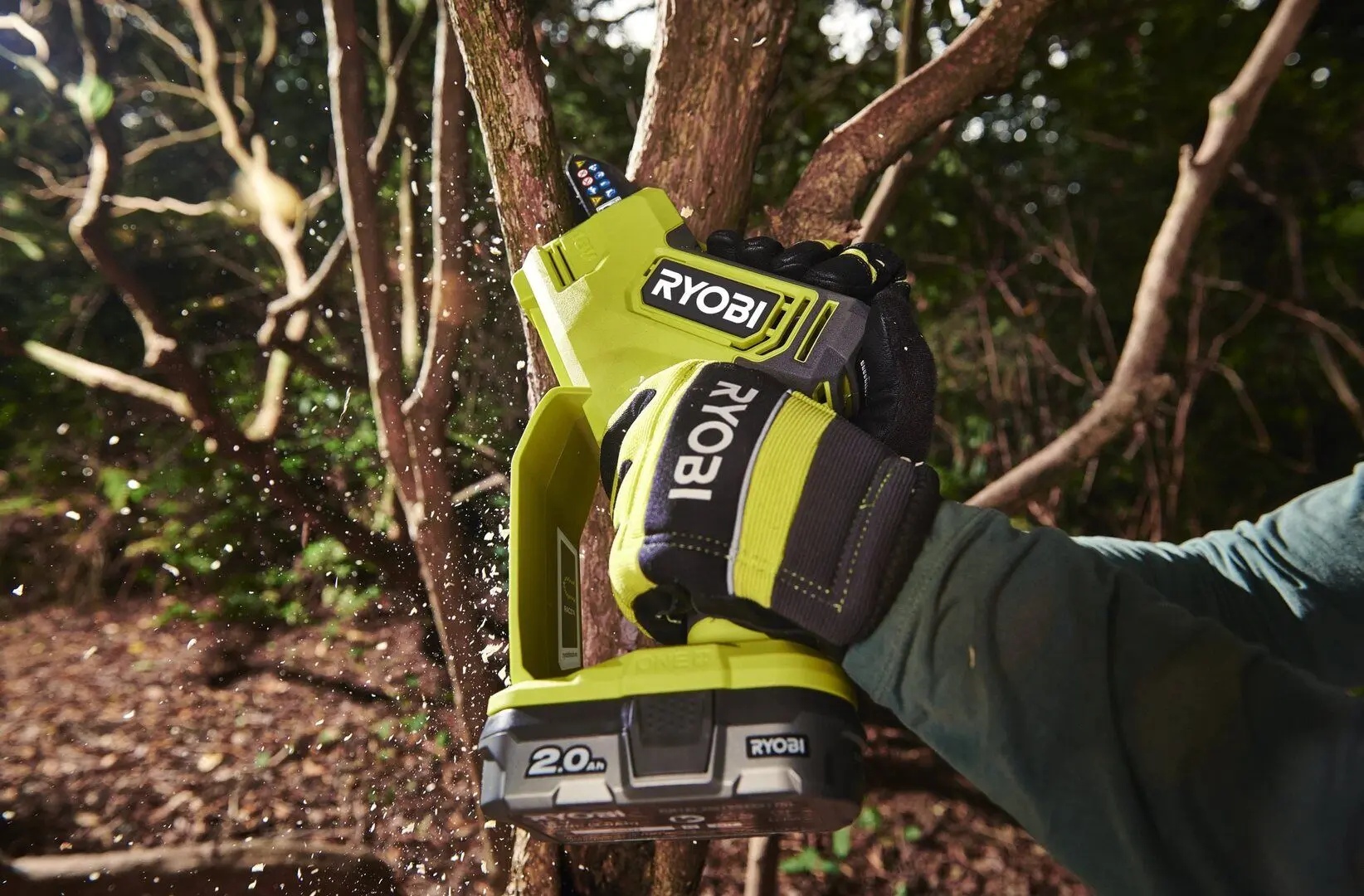 Fierastrau cu lant cu acumulator Ryobi RY18PSX10A-120