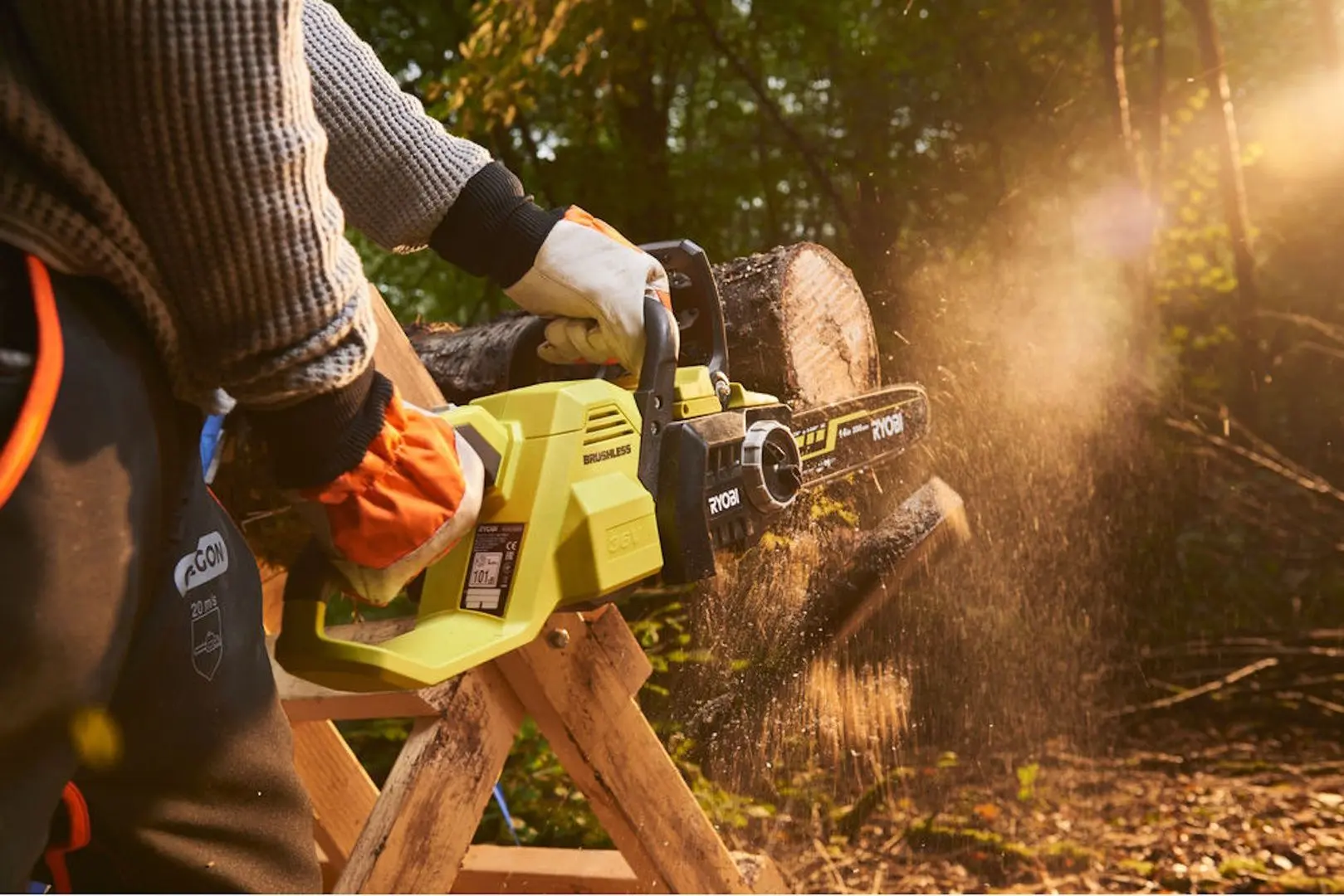 Ferastrau cu lant cu acumulator Ryobi RY36CSX35A-150