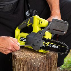 Пила цепная аккумуляторная Ryobi RY18CS20A-0 Thumb