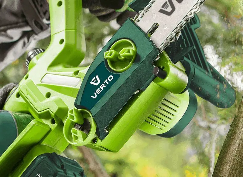 Аккумуляторная цепная пила Verto 52G585 - 2
