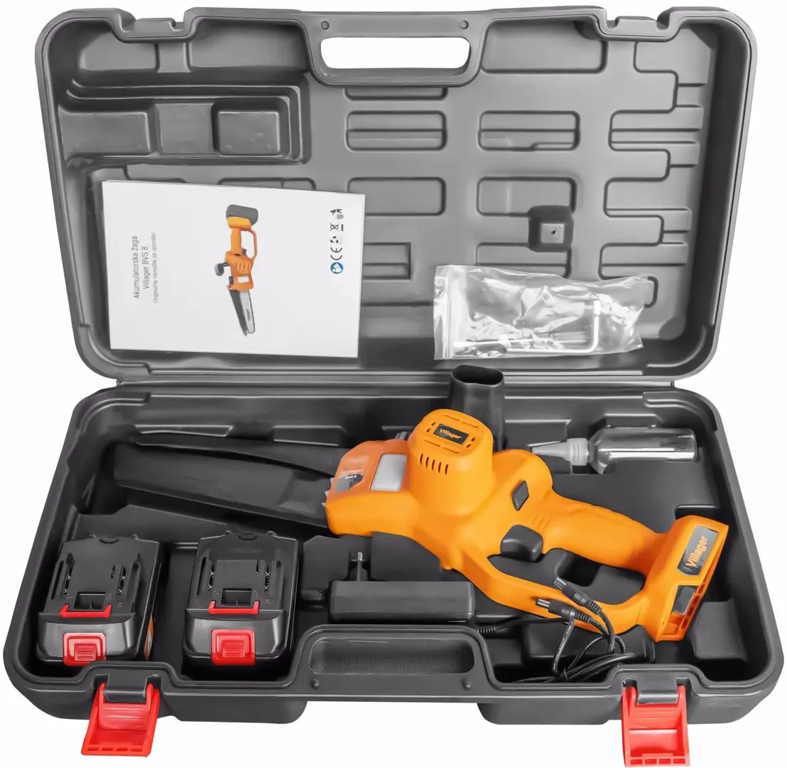 Fierastrau cu lant cu acumulator Villager BVS 8 Set - 4