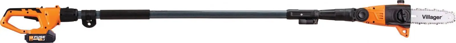 Fierastrau cu lant cu acumulator Villager VCPS 0820 (Black/Orange)