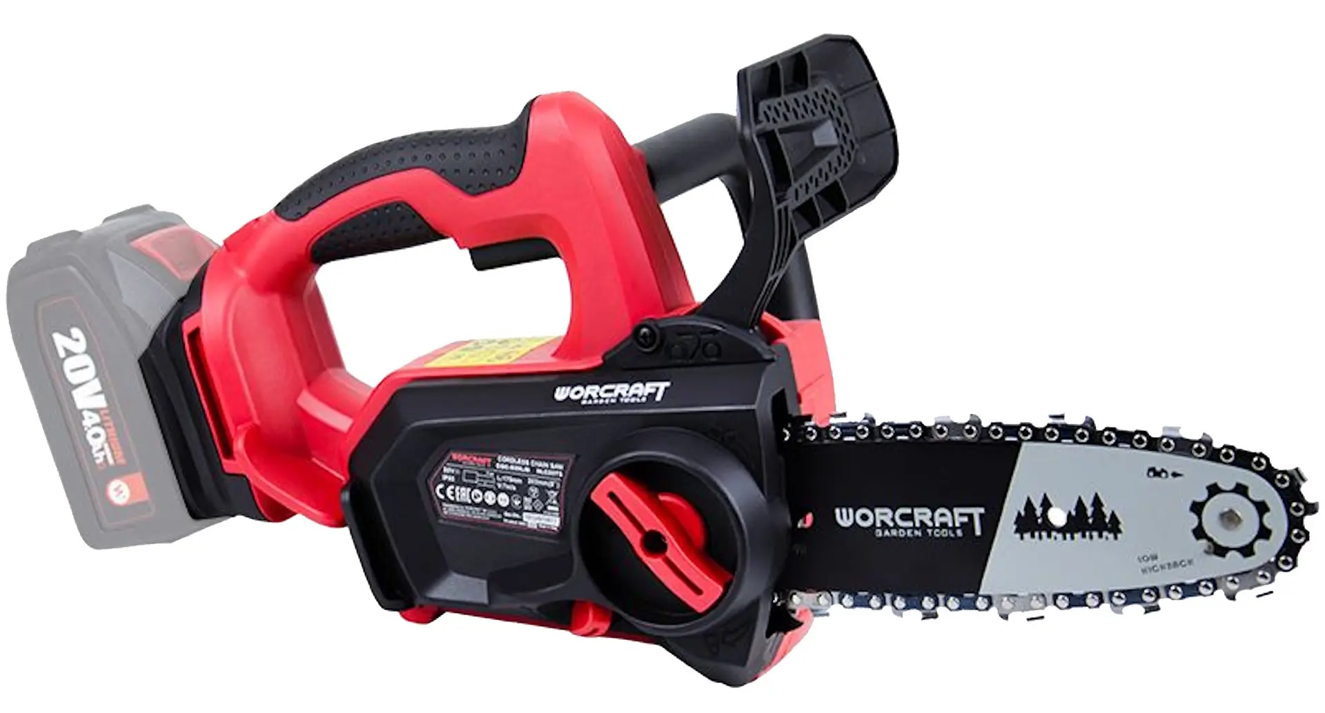 Fierastrau cu lant cu acumulator Worcraft CGC-S20LiB