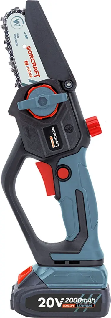Fierastrau cu lant cu acumulator Worcraft Home CHS-S20LiBCM (Blue/Black/Red)