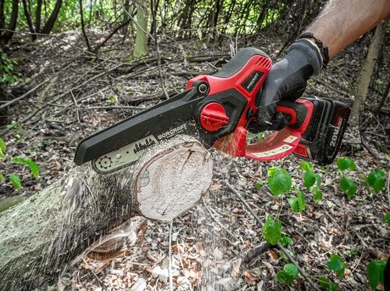 Пила цепная аккумуляторная Worcraft CHS-S20LiB Solo - 3