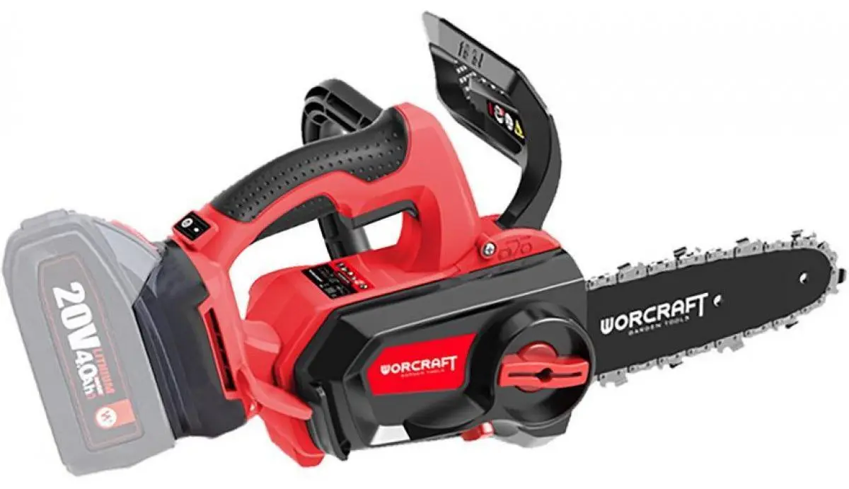 Пила цепная аккумуляторная Worcraft WSET-10 S20LiB ShareSYS Set - 5