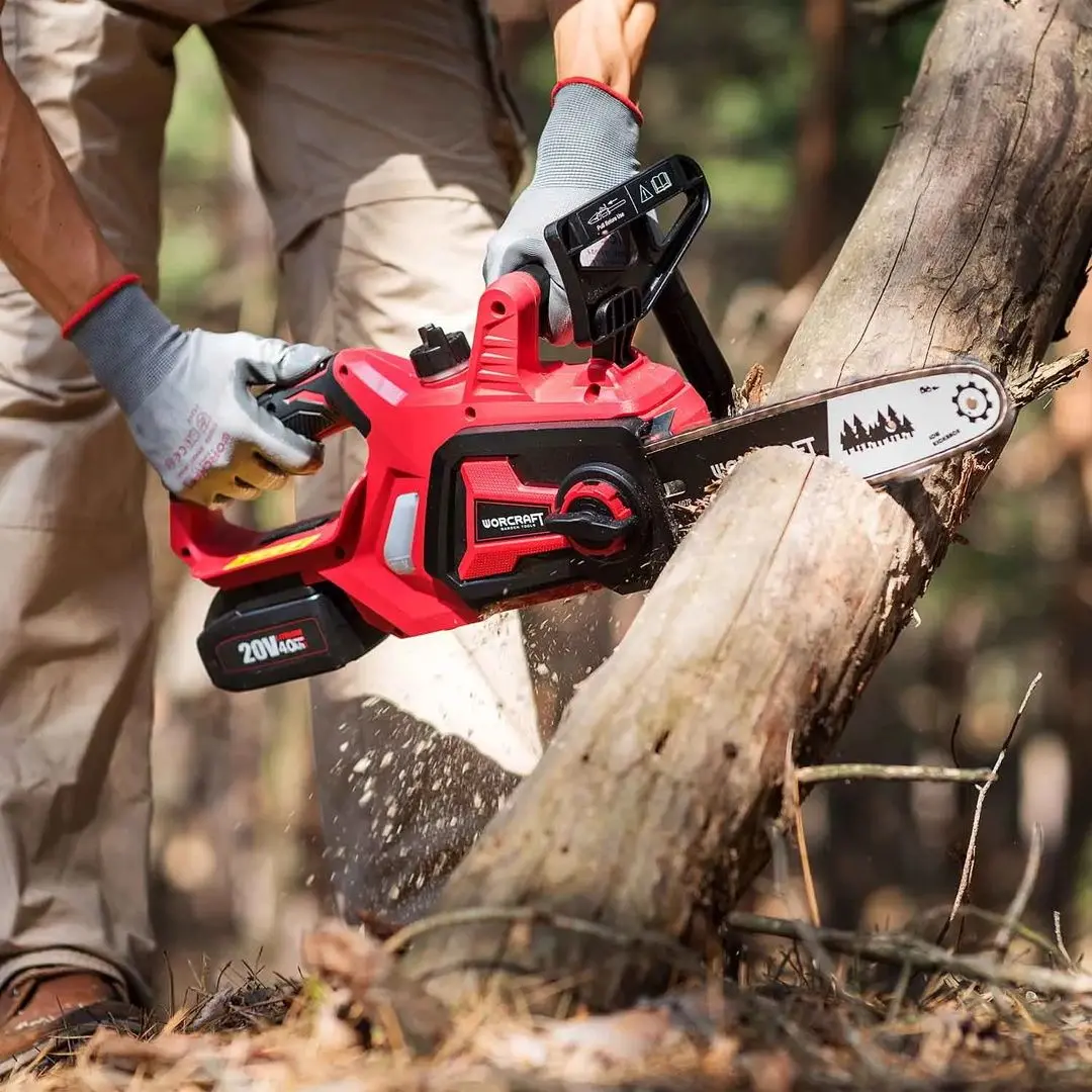 Пила цепная аккумуляторная Worcraft WSET-10 S20LiB ShareSYS Set - 2