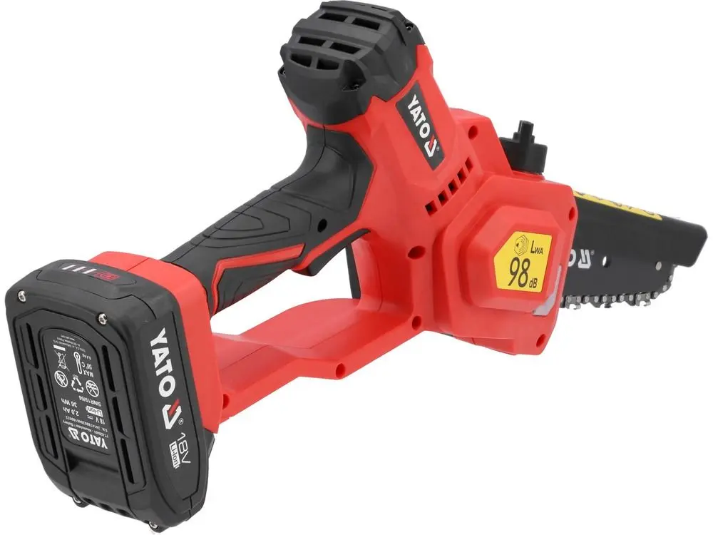 Аккумуляторная цепная пила Yato YT-828133