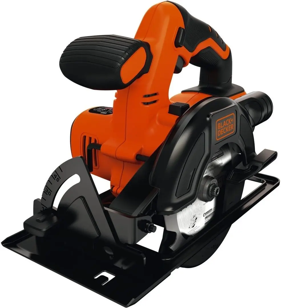 Аккумуляторная дисковая пила Black+Decker BDCCS18N-QW (Black/Orange)