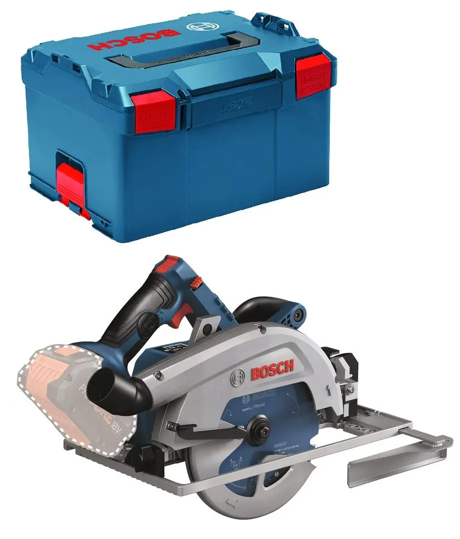Fierastrau circular cu acumulator Bosch GKS 18V-68 GC + L-BOXX 238 (Solo)