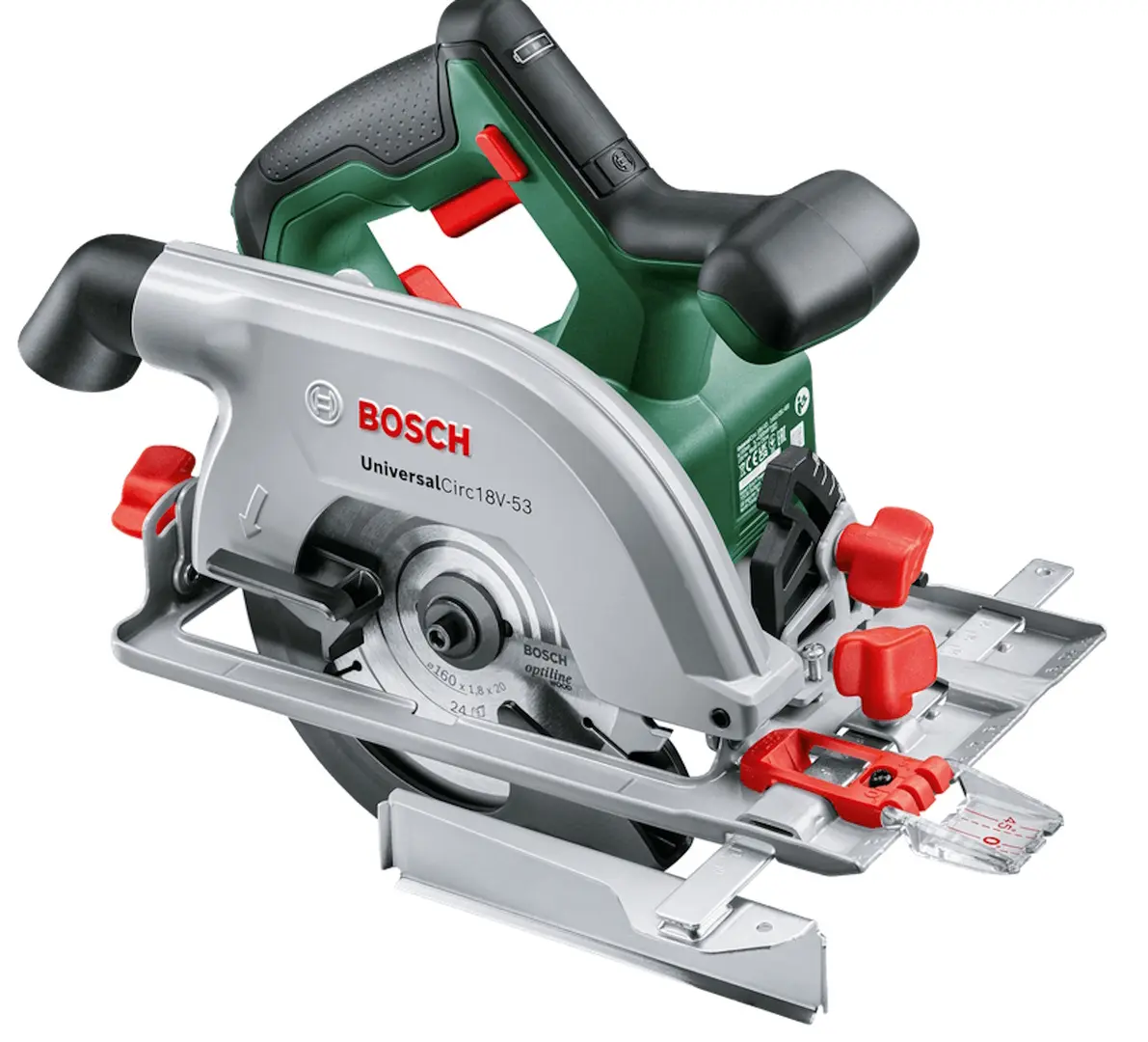 Аккумуляторная циркулярная пила Bosch UniversalCirc 18V-53 (06033B1400) - 2