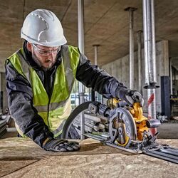 Fierastrau circular cu acumulator Dewalt DCS579NT-XJ + DWST1-71195 Thumb