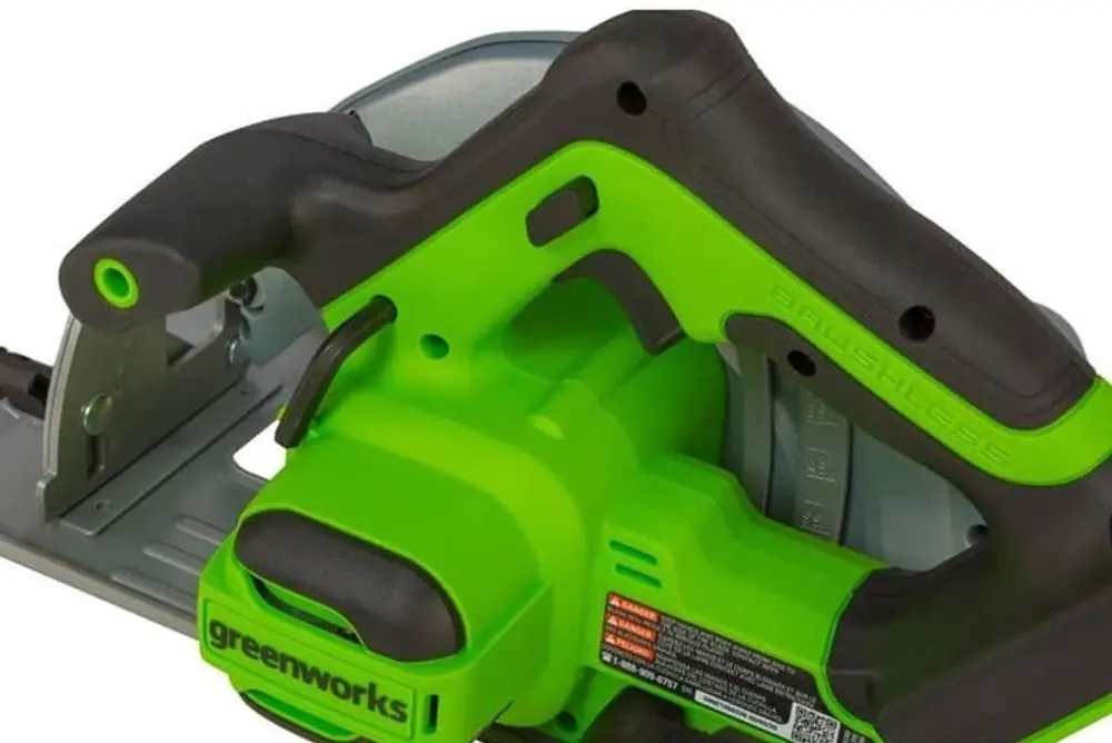 Ferastrau circular cu acumulator GreenWorks GD24CS Solo