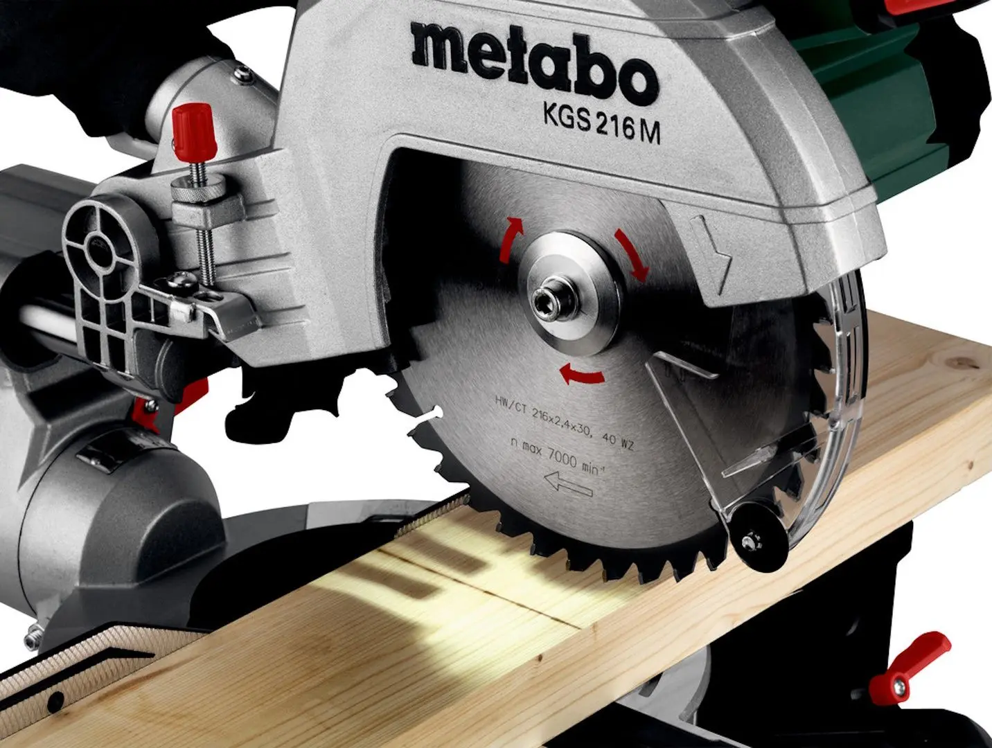 Пила торцовочная Metabo KGS 216 M