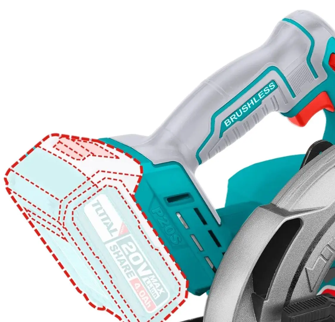 Аккумуляторная дисковая пила Total TSLI1851